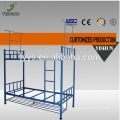 new design metal bunk bed/steel double bed furniture